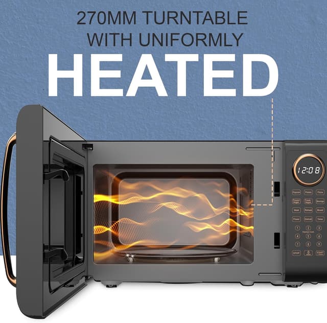 Detalle 2 de Belaco 20L microwave, 800W, digital display