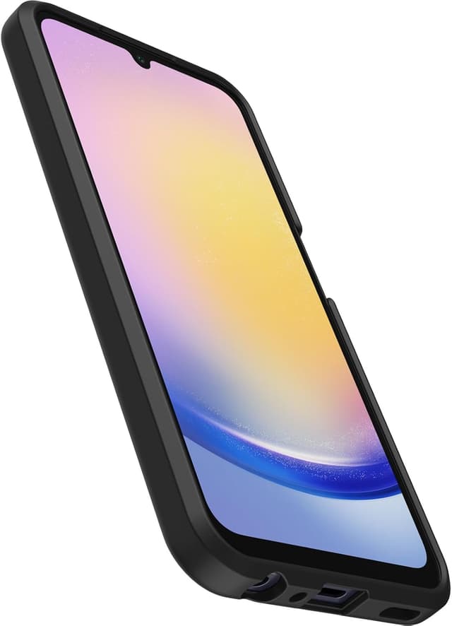 Detalle de OtterBox React Series Cover per Samsung Galaxy A25 5G: ultrasottile, antiurto e testata MIL-STD 810G (Nero)