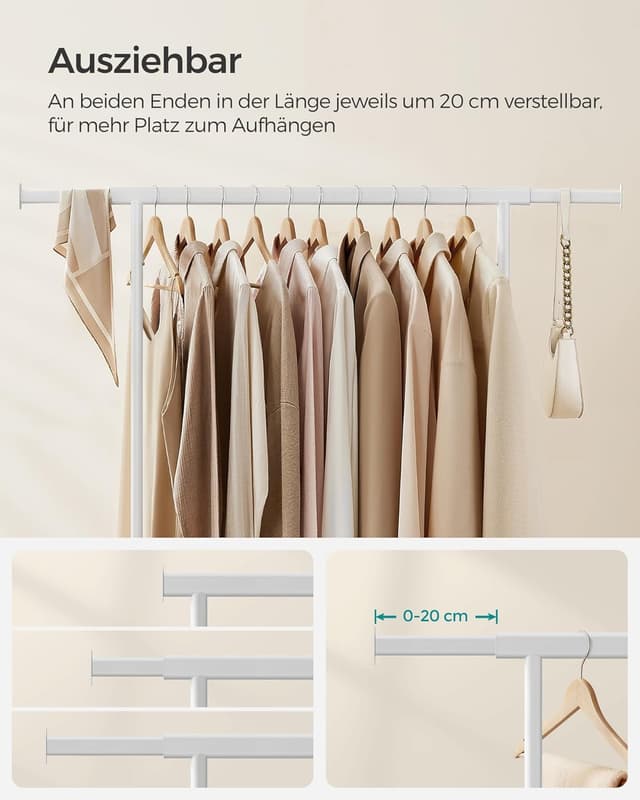 Thumbnail 5 de SONGMICS HSR013W01 Kleiderständer, bis 100 kg