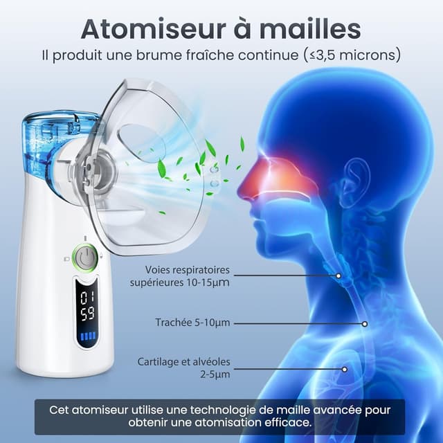 Detalle 2 de Bntath Nebulisateur Silent 120 KHz 💊