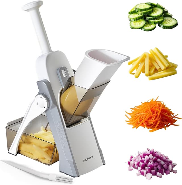 Imagen de SUPMAKIN Safest Mandoline 4‑mode vegetable slicer 🥗 en OfertitasTOP