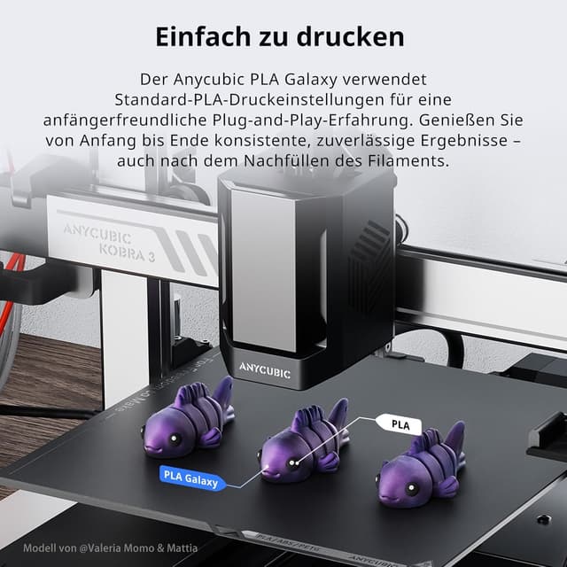 Thumbnail 5 de ANYCUBIC Silk Rainbow PLA Filament 1KG