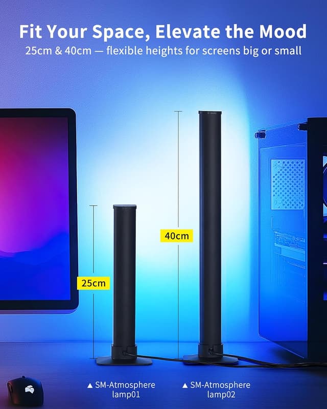 Thumbnail 4 de LuminexDesigns Smart Barre Luce LED RGB 25cm per TV