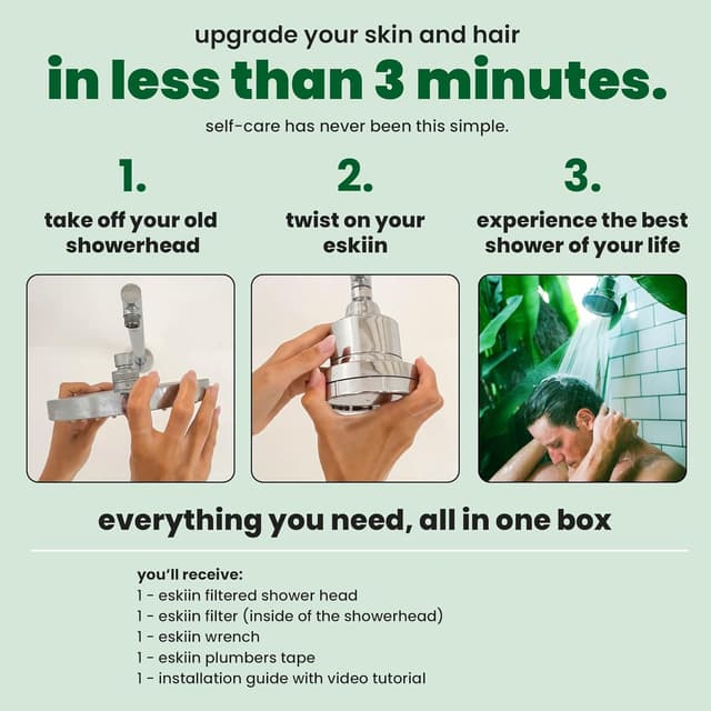 Thumbnail 5 de Eskiin Filtered Showerhead ⚙