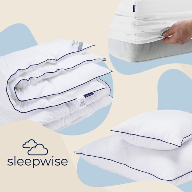 Thumbnail 6 de Sleepwise housse de couette 240 x 220 en microfibre Oeko-TEX® + taies d’oreiller antistatiques