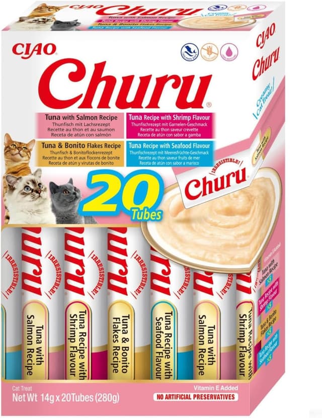 Thumbnail 6 de CHURU Cat Variedades de pollo 20 x 14 g 🐱