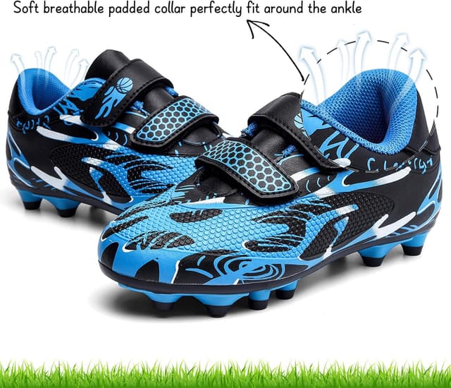 Thumbnail 4 de Unitysow Fußballschuhe für Jungen – professionelle Trainingsschuhe für draußen und Kunstrasen