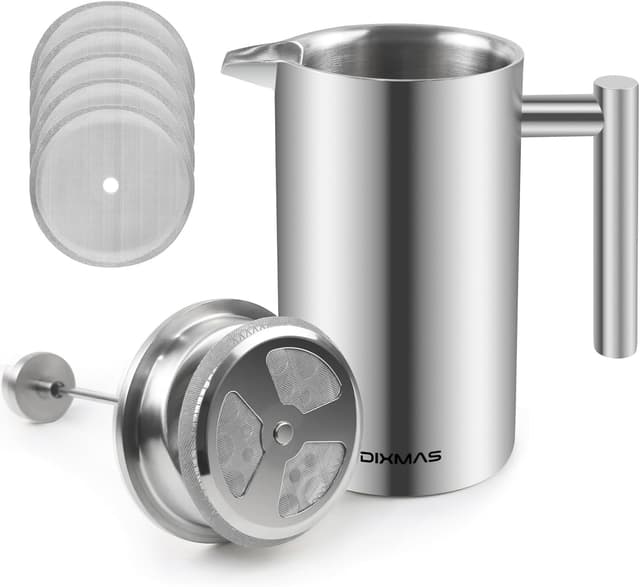 Detalle de Dixmas French Press 1000 ml für 8 Tassen