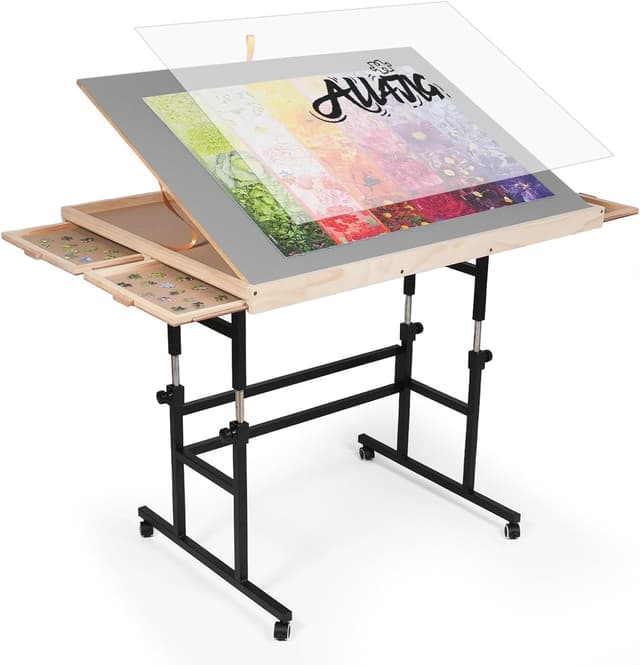 Detalle de ALL4JIG 25x34 Jigsaw Puzzle Table 🧩