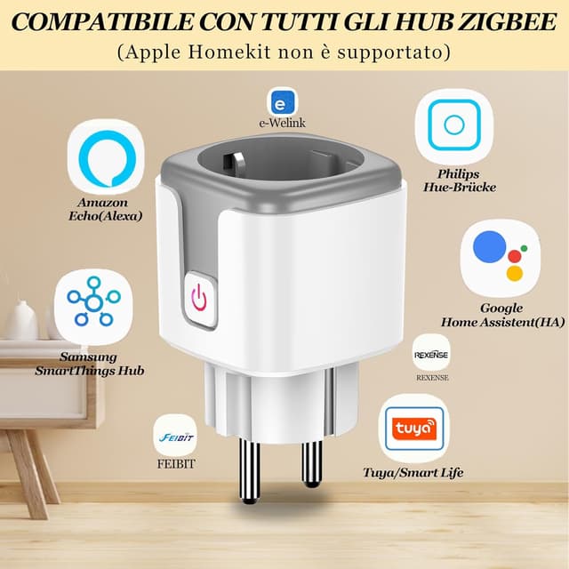 Thumbnail 2 de SURFOU Presa Intelligente ZigBee 16A