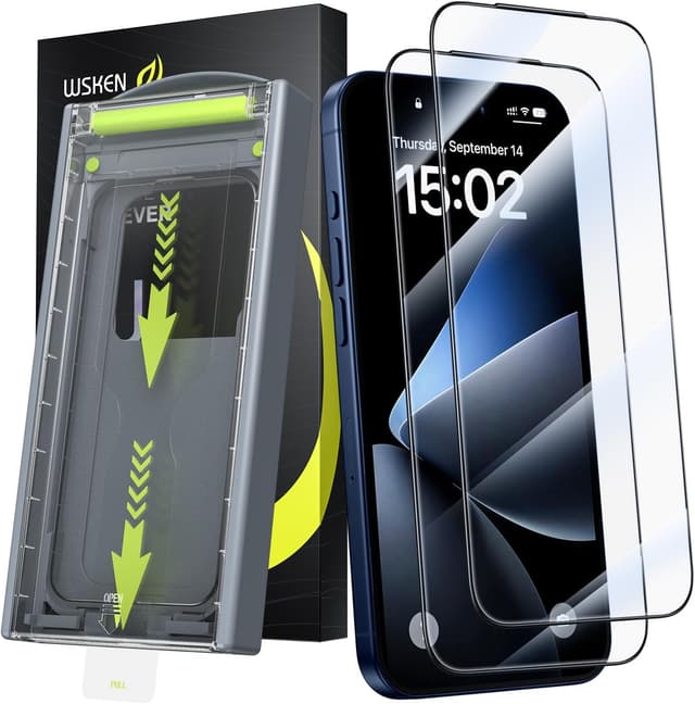 Detalle de iPhone 17 Pro Max 9H screen protector