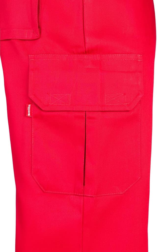 Detalle 2 de Velilla 345 Pantalón Multibolsillos Rojo Talla 38