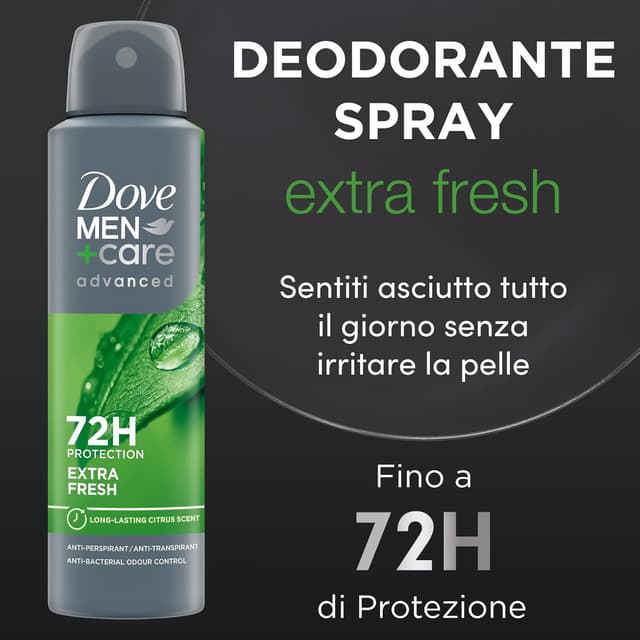 Thumbnail 2 de Dove Men+Care Extra Fresh 150 ml x6 Deodorante 72 Ore