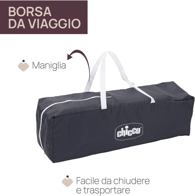 Thumbnail 2 de Chicco Good Night Lettino da Viaggio Blu Pegaso 15 kg