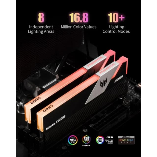 Thumbnail 1 de Acer Predator Vesta II DDR5 32GB 6000MHz