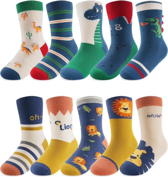 Detalle de Kyopp Kinder Socken 10er Set Crew