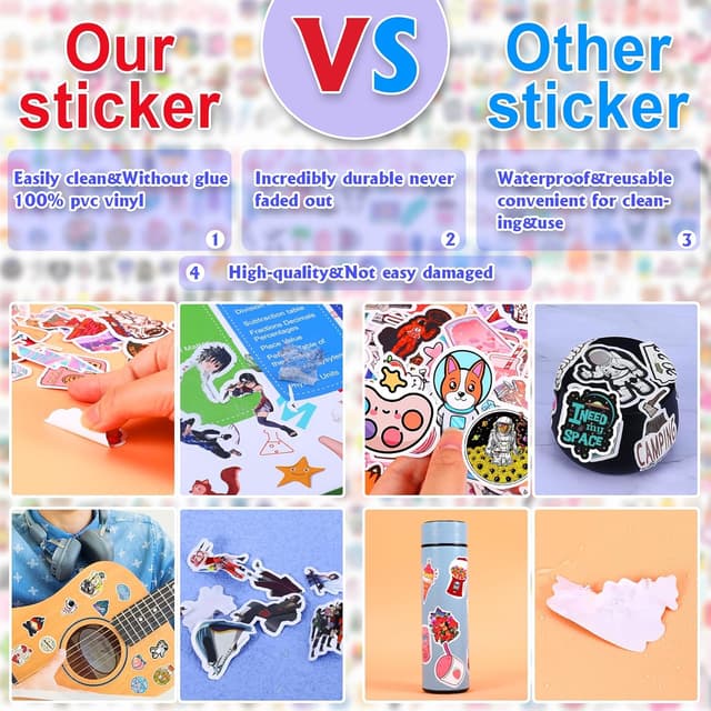 Thumbnail 2 de Arme 600 Stickers Pack for Decor ๐จ