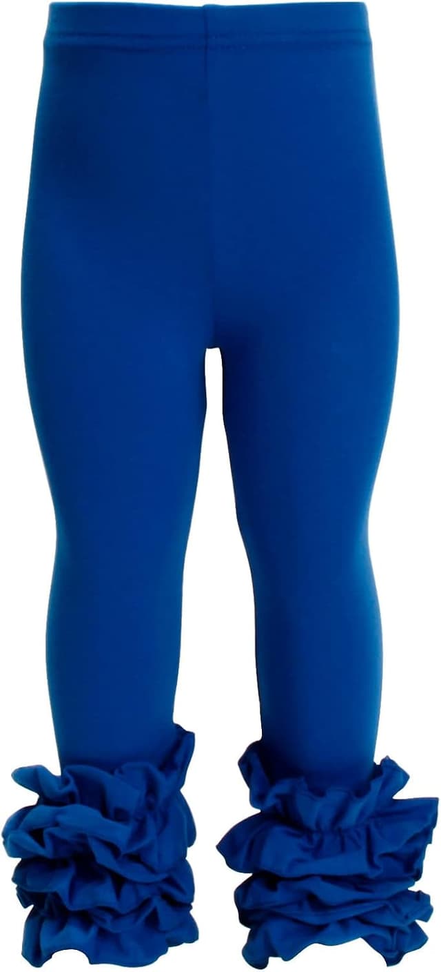 Thumbnail 1 de HOOLCHEAN Cotton ruffle leggings for toddlers