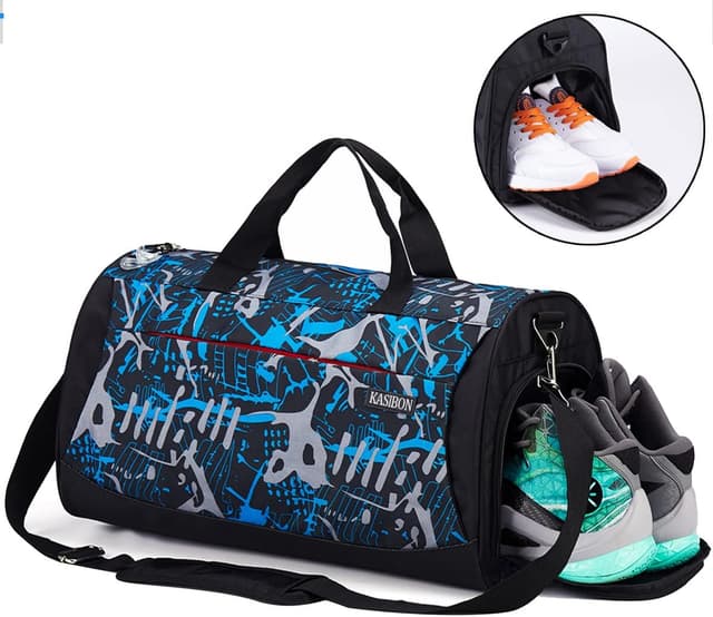 Detalle de Gym bag with shoes compartment 35L
