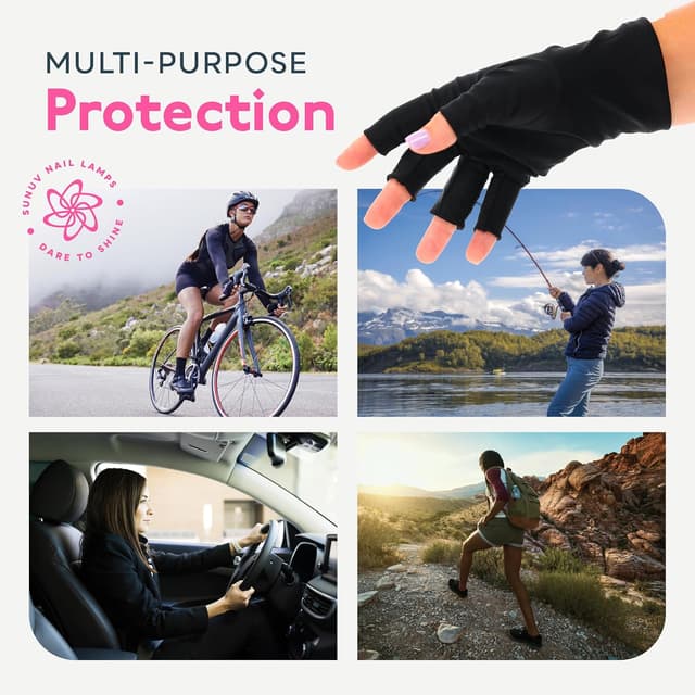 Thumbnail 5 de SUNUV Gants UV pour Ongles UPF 50