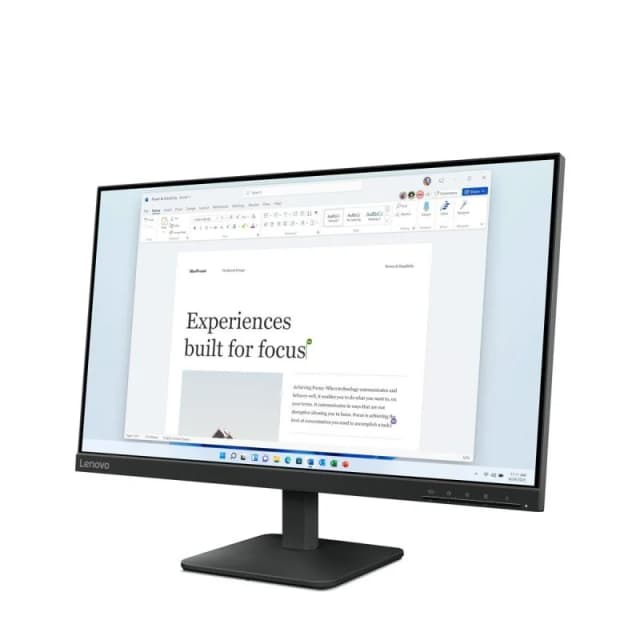 Detalle 2 de Lenovo L24-4e 23,8" Full HD 100 Hz monitor