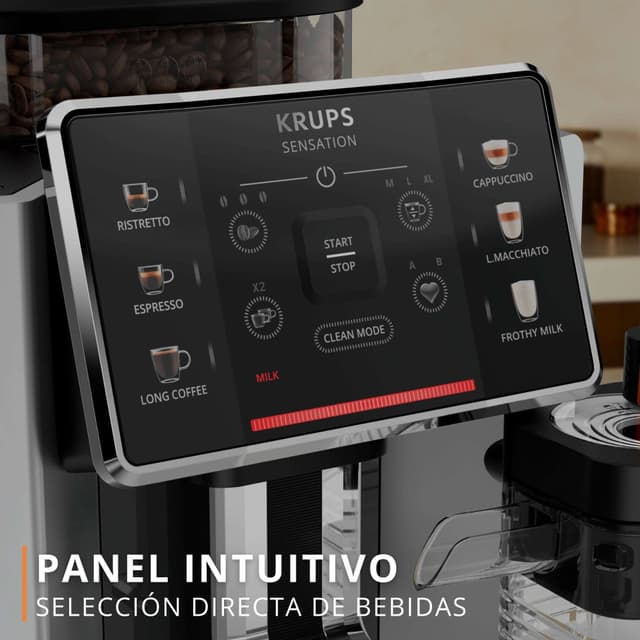 Thumbnail 2 de Krups Sensation Milk EA912 cafetera 6 bebidas