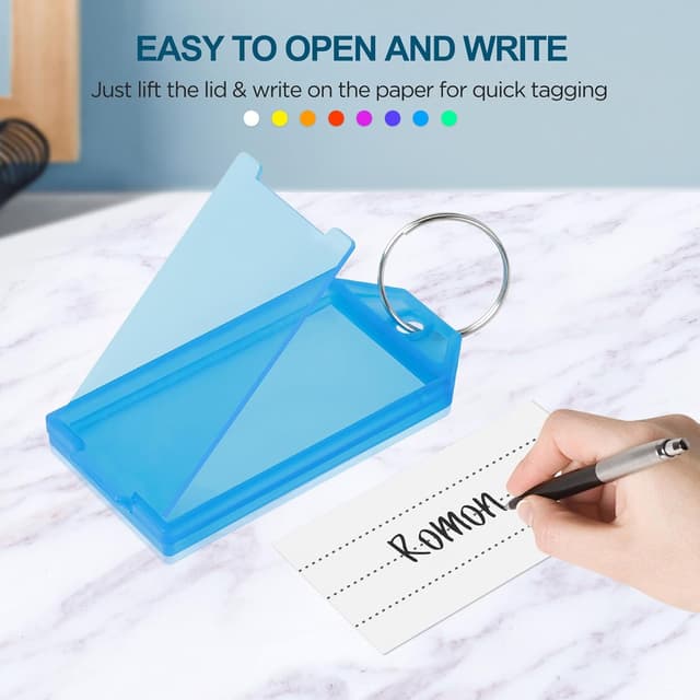 Detalle 2 de Romon Portachiavi 80 Pezzi Etichette