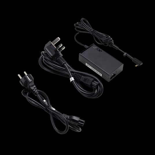Detalle de Adaptador de CA 65W para portátiles 19V EU/Reino Unido