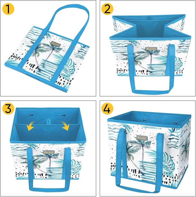 Thumbnail 6 de BALEINE 3Pk Reusable Grocery Bag with Reinforced Bottom ๐