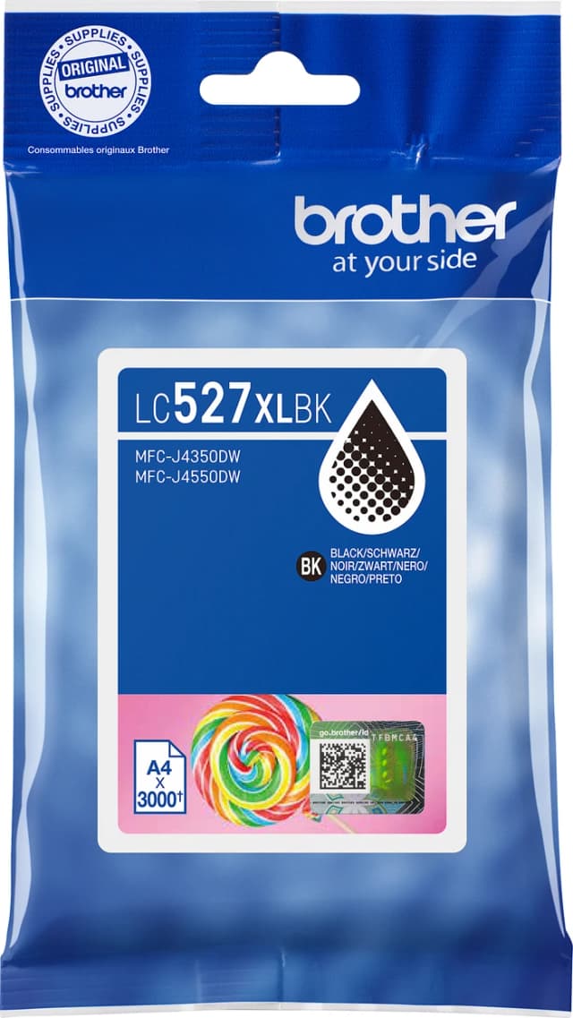 Detalle de Brother LC-527XL Patrone Schwarz (für bis zu 3.000 Seiten)