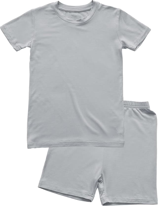 Thumbnail 6 de TongKiKi BABY Toddler 2T-10Y 2-Piece Short Sleeve Shirt & Pants Set