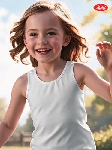 Thumbnail 6 de Lot de 3 t-shirts et débardeurs Liabel pour enfants 100 % coton