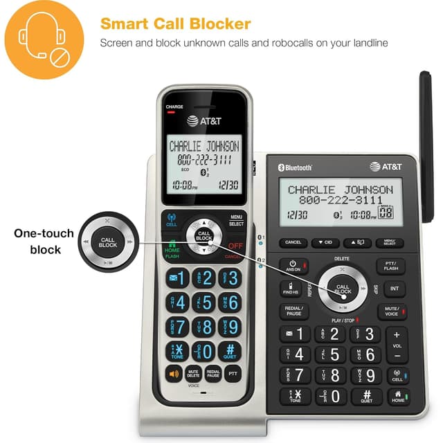 Thumbnail 1 de AT&T BL3107-5 Cordless Phone with Bluetooth