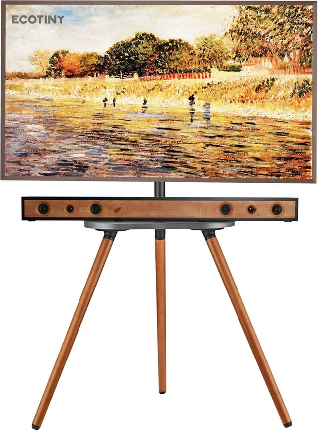 Detalle de ECOTINY Tripod Easel TV Stand 65in