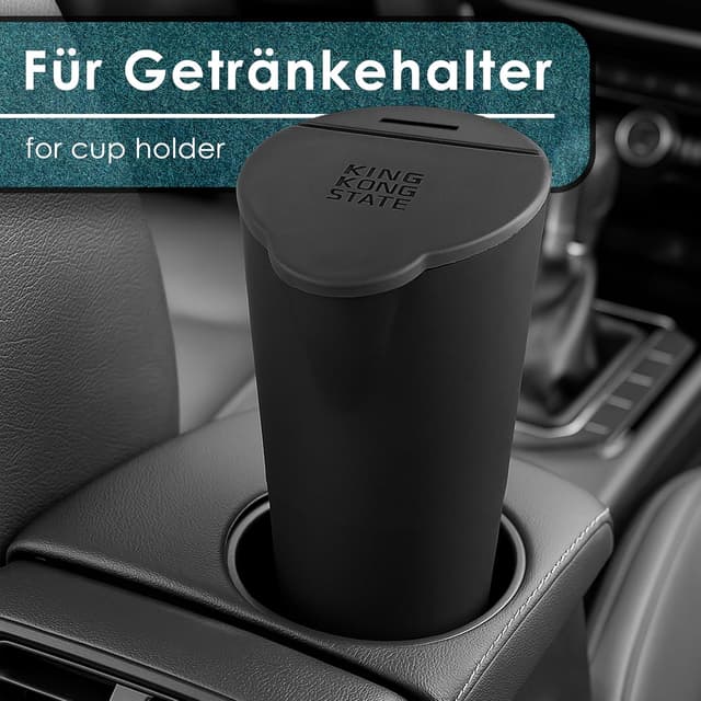 Thumbnail 4 de King Kong State Auto-Mülleimer Schwarz