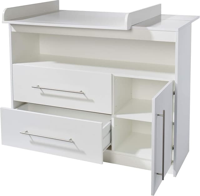 Detalle 2 de roba Maren Estantería blanca para habitación infantil