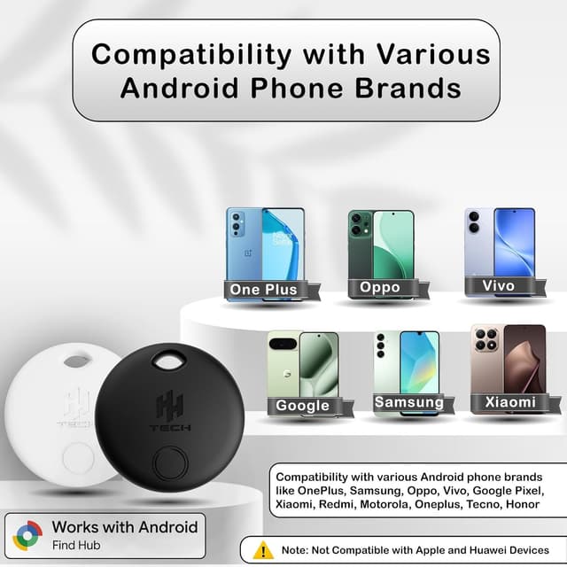 Thumbnail 5 de HH-Tech Android Tracker Tag 2 Pack Bluetooth