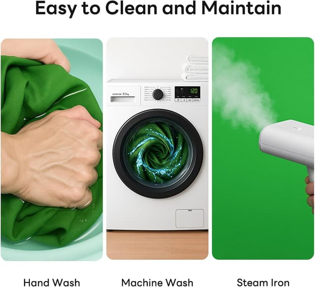 Detalle 2 de Heysliy Fondo Fotografía Verde 3x3 m