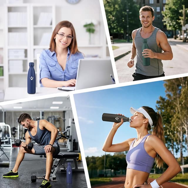 Thumbnail 5 de Motswedi Botella Termica 750ml 🧊 Acero Inoxidable Sin BPA