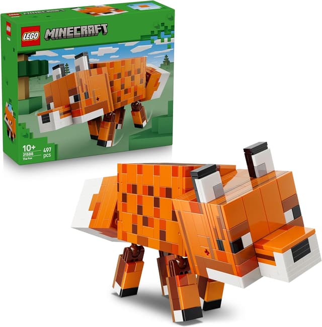 Detalle de LEGO Minecraft Fuchs 3D-Puzzle 21588 🧩