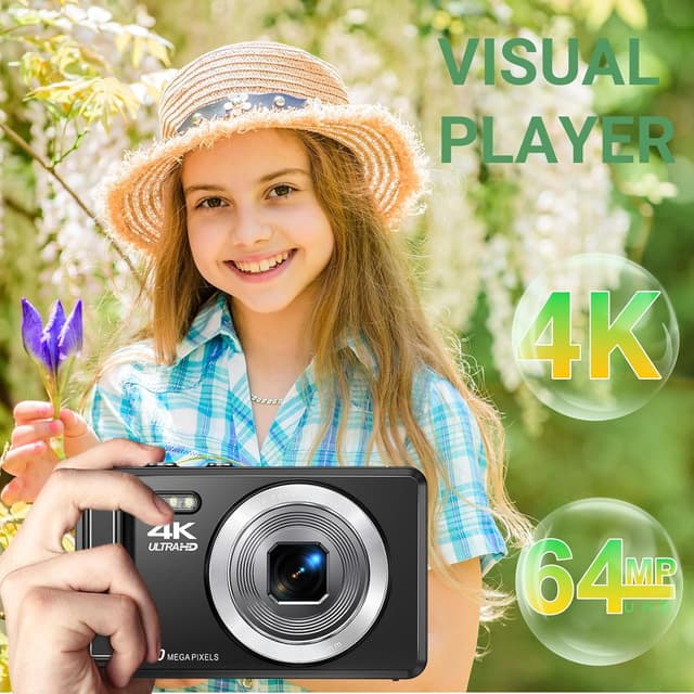 Detalle de ZMOQNG 4K 64MP vlogging camera