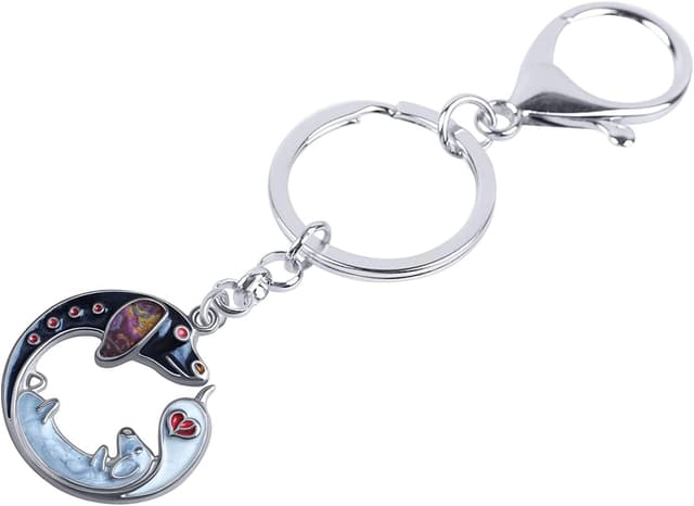 Detalle de LONYOO Porte‑clé chien teckel 29×30 mm