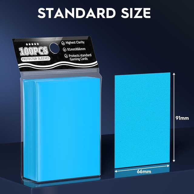 Detalle 2 de 1000ct Perfect Fit MTG Matte Sleeves (66 × 91 mm) – Soft Trading Card Protectors