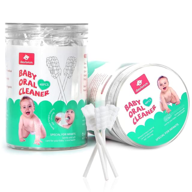 Imagen de dearlomum Baby Tongue Cleaner 48PCS en OfertitasTOP