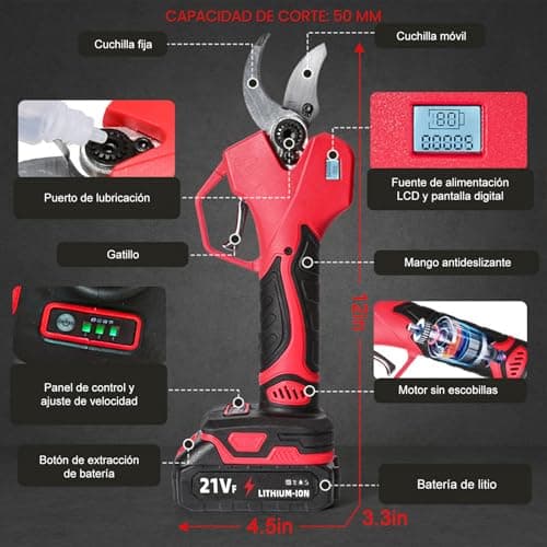 Thumbnail 4 de NUMNER Tijeras de Podar 50 mm