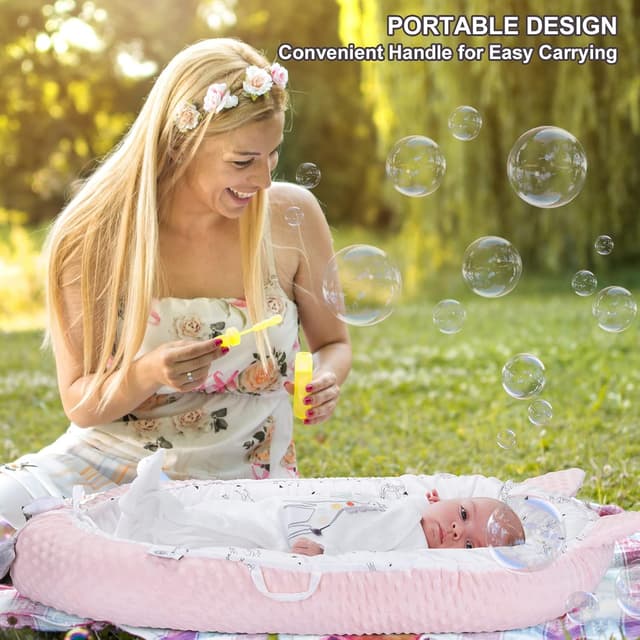 Thumbnail 5 de YGJT Baby Nest Pod for Baby 0-12 months Breathable Cotton Cover