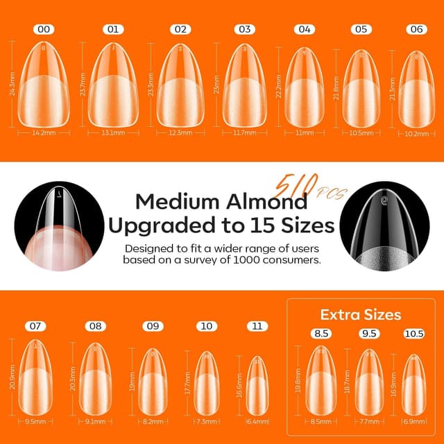 Detalle 1 de modelones X Nail Gel Kit 510 pcs ๐