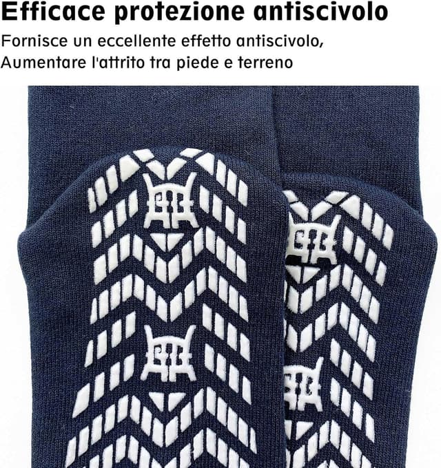 Thumbnail 4 de PUTUO Calze Antiscivolo Uomo 39-50 4 Paia