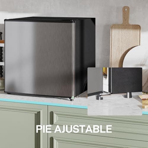 Thumbnail 7 de HOMCOM Mini Nevera Silenciosa 46 L con congelador pequeño 4,5 L y puerta reversible