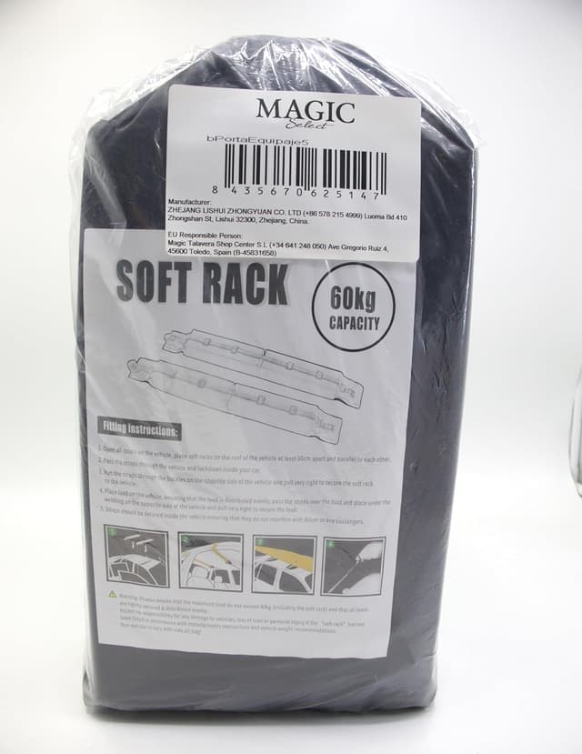 Thumbnail 6 de Barras de Techo Suaves plegables para coche 📦